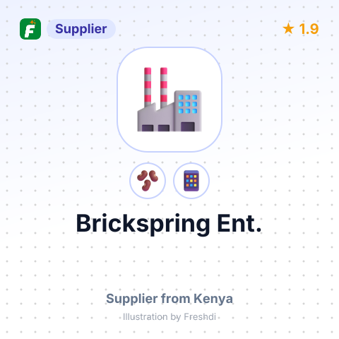 Brickspring Ent. – summary card, no photo uploaded yet