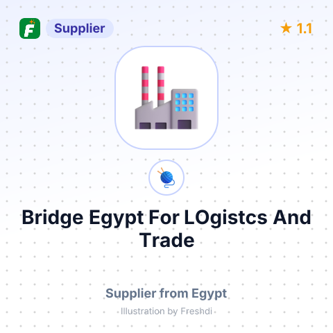 Bridge Egypt For LOgistcs And Trade – summary card, no photo uploaded yet