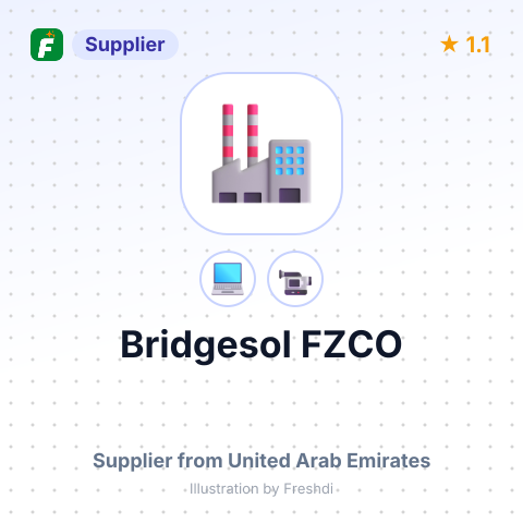 Bridgesol FZCO – summary card, no photo uploaded yet