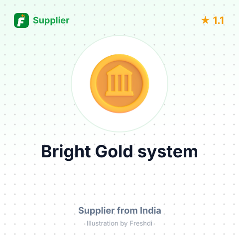 Bright Gold system – summary card, no photo uploaded yet