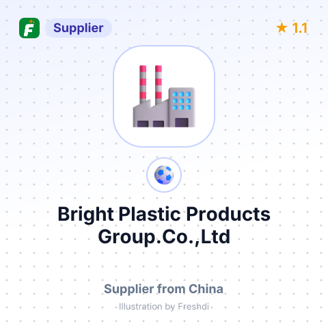 Bright Plastic Products Group.Co.,Ltd – summary card, no photo uploaded yet