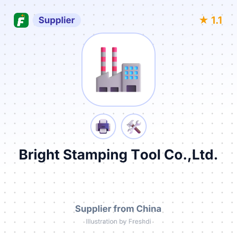 Bright Stamping Tool Co.,Ltd. – summary card, no photo uploaded yet