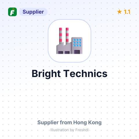 Bright Technics – summary card, no photo uploaded yet