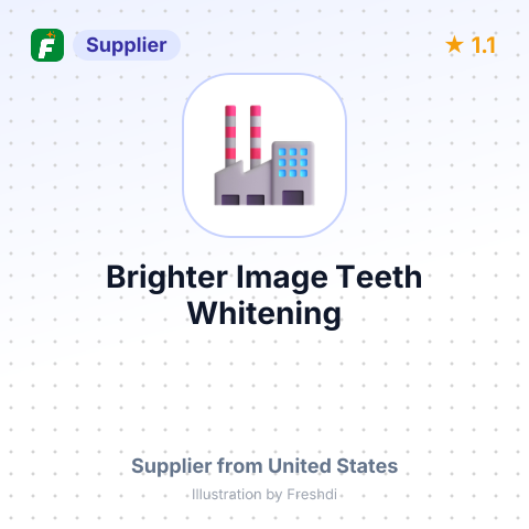 Brighter Image Teeth Whitening – summary card, no photo uploaded yet