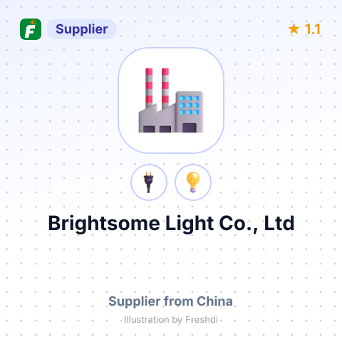 Brightsome Light Co., Ltd – summary card, no photo uploaded yet