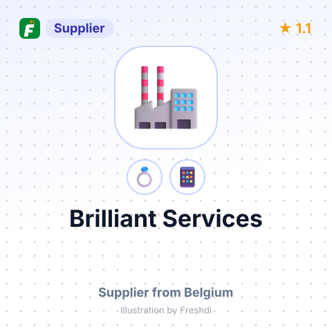 Brilliant Services – summary card, no photo uploaded yet