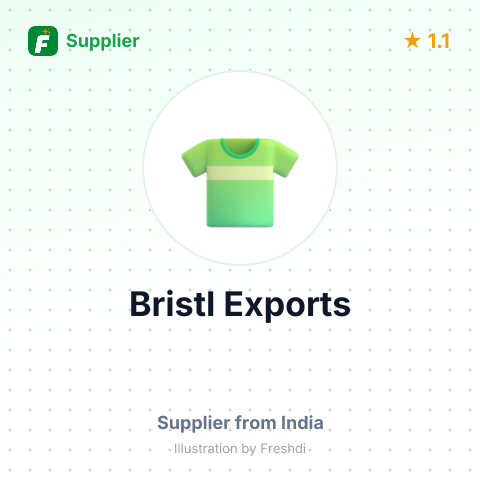 Bristl Exports  – summary card, no photo uploaded yet