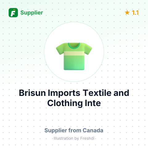Brisun Imports Textile and Clothing Inte – summary card, no photo uploaded yet