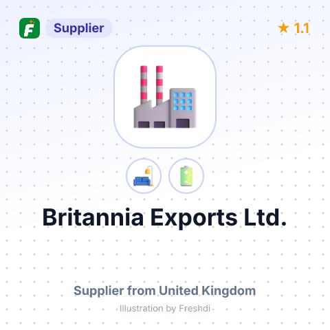 Britannia Exports Ltd. – summary card, no photo uploaded yet