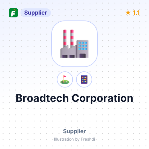 Broadtech Corporation – summary card, no photo uploaded yet