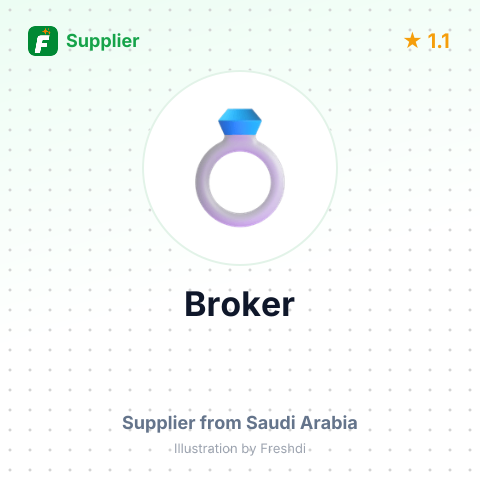 Broker – summary card, no photo uploaded yet