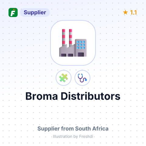 Broma Distributors – summary card, no photo uploaded yet