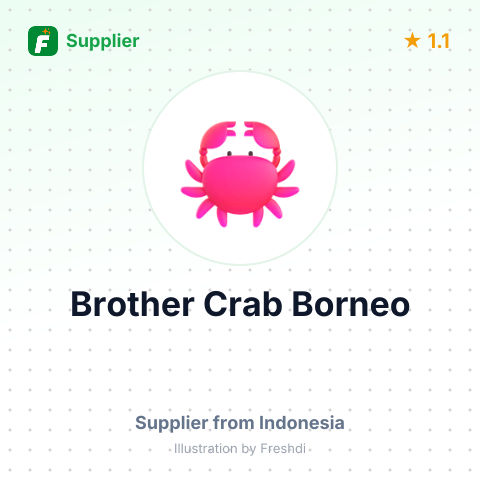 Brother Crab Borneo  – summary card, no photo uploaded yet