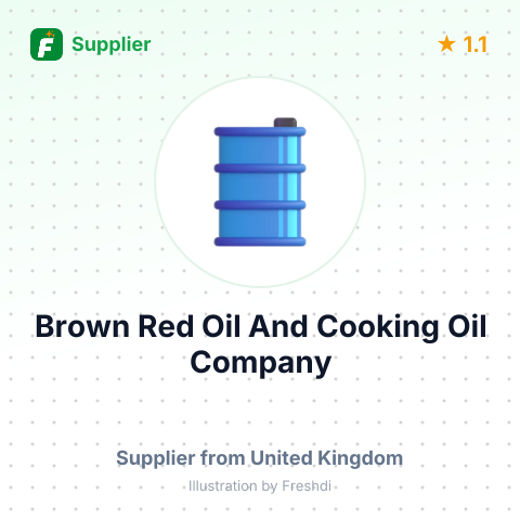 Brown Red Oil And Cooking Oil Company – summary card, no photo uploaded yet