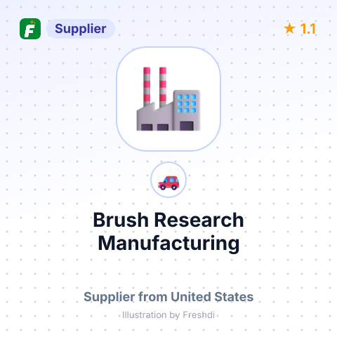 Brush Research Manufacturing – summary card, no photo uploaded yet