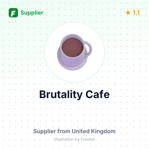 Brutality Cafe  – summary card, no photo uploaded yet