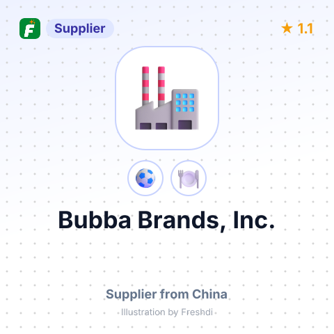 Bubba Brands, Inc. – summary card, no photo uploaded yet