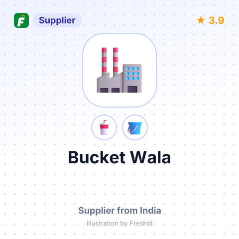 Bucket Wala  – summary card, no photo uploaded yet