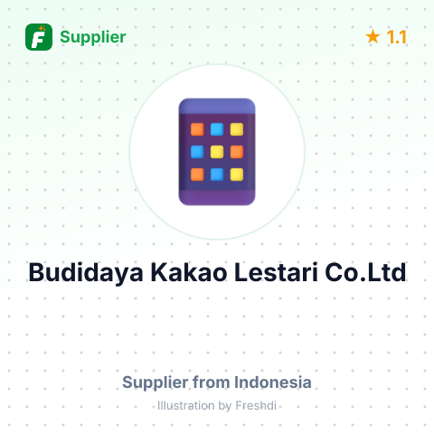 Budidaya Kakao Lestari Co.Ltd  – summary card, no photo uploaded yet