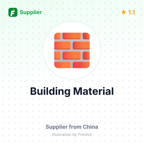 Building Material – summary card, no photo uploaded yet