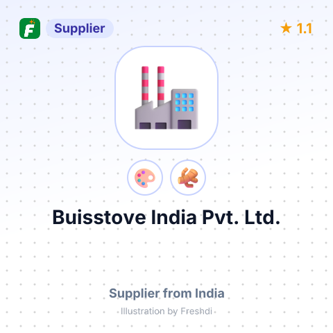 Buisstove India Pvt. Ltd.  – summary card, no photo uploaded yet