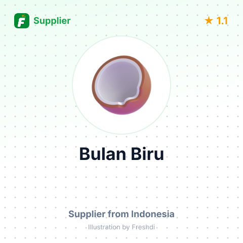 Bulan Biru  – summary card, no photo uploaded yet