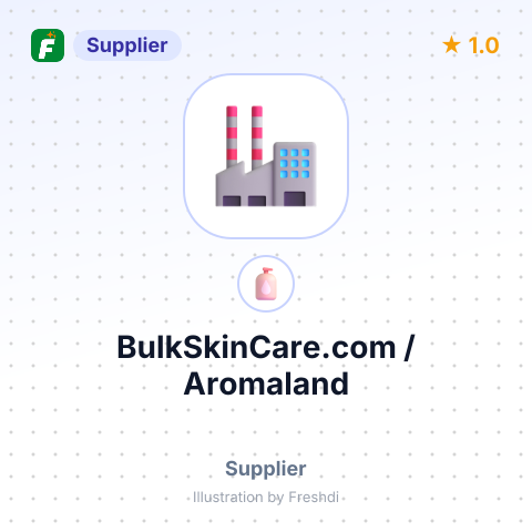 BulkSkinCare.com / Aromaland – summary card, no photo uploaded yet