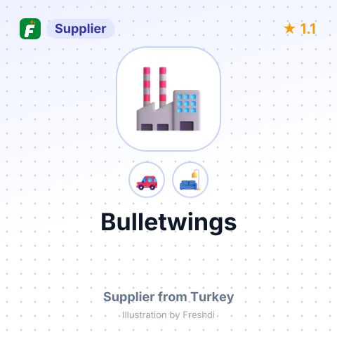 Bulletwings – summary card, no photo uploaded yet