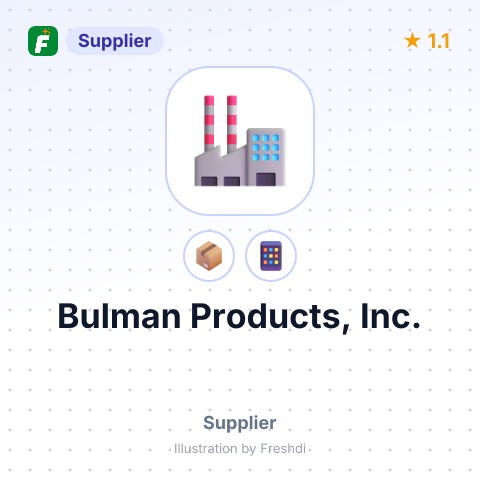 Bulman Products, Inc. – summary card, no photo uploaded yet