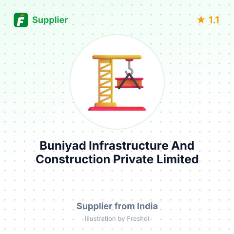 Buniyad Infrastructure And Construction Private Limited  – summary card, no photo uploaded yet