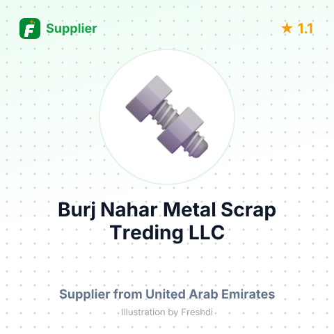 Burj Nahar Metal Scrap Treding LLC – summary card, no photo uploaded yet