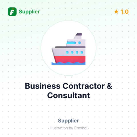 Business Contractor & Consultant – summary card, no photo uploaded yet