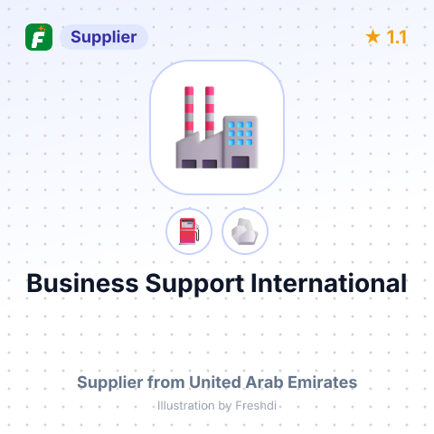 Business Support International – summary card, no photo uploaded yet