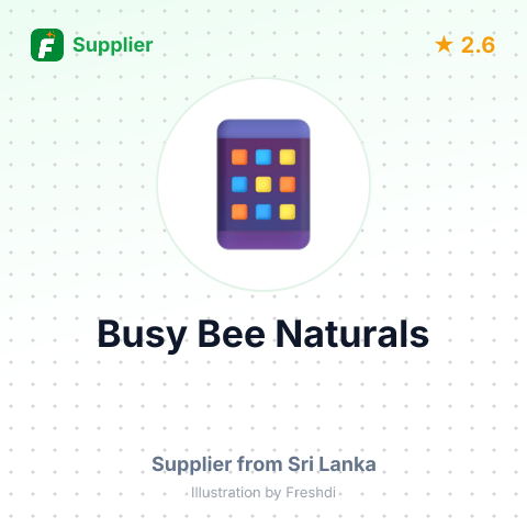Busy Bee Naturals – summary card, no photo uploaded yet