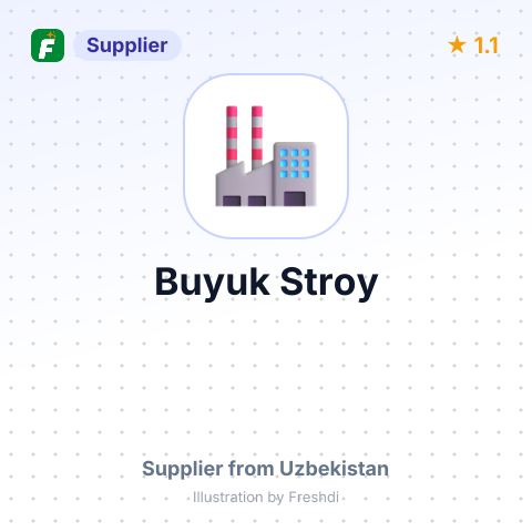 Buyuk Stroy – summary card, no photo uploaded yet