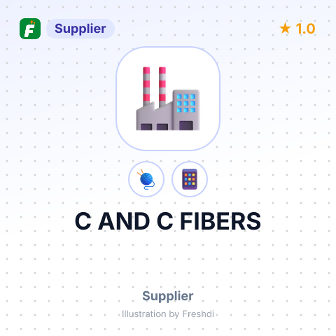C AND C FIBERS – summary card, no photo uploaded yet