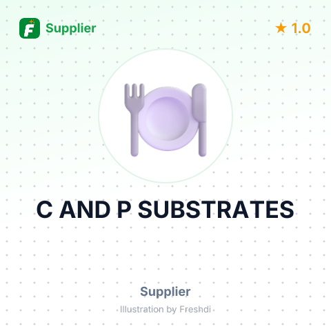 C AND P SUBSTRATES – summary card, no photo uploaded yet