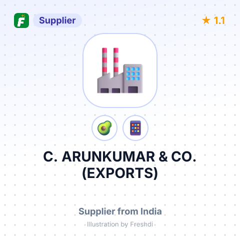 C. ARUNKUMAR & CO.(EXPORTS) – summary card, no photo uploaded yet