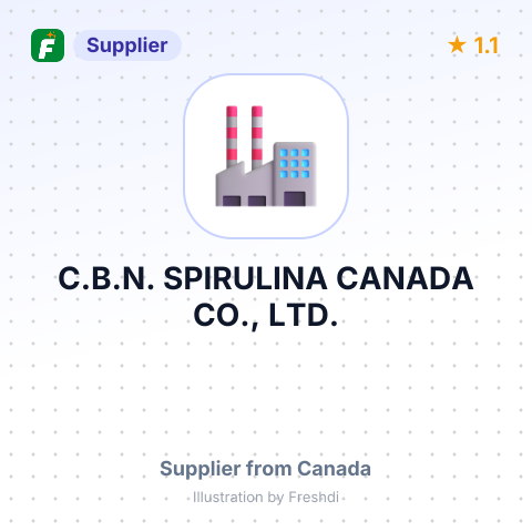 C.B.N. SPIRULINA CANADA CO., LTD. – summary card, no photo uploaded yet