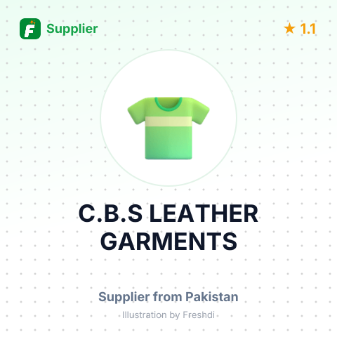 C.B.S LEATHER GARMENTS – summary card, no photo uploaded yet