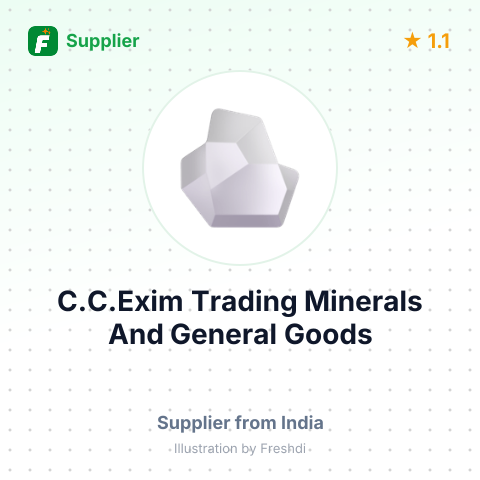 C.C.Exim Trading Minerals And General Goods – summary card, no photo uploaded yet