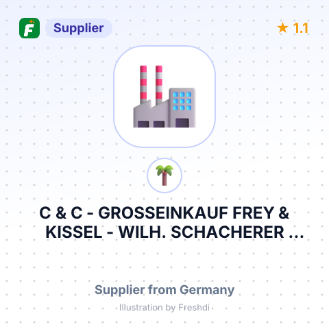 C & C - GROSSEINKAUF FREY & KISSEL - WILH. SCHACHERER GMBH & CO. KG – summary card, no photo uploaded yet