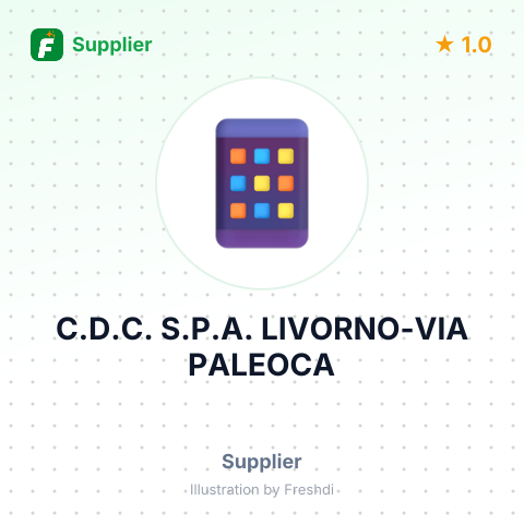 C.D.C. S.P.A. LIVORNO-VIA PALEOCA – summary card, no photo uploaded yet