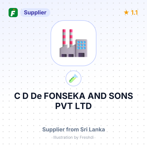 C D De FONSEKA AND SONS PVT LTD – summary card, no photo uploaded yet