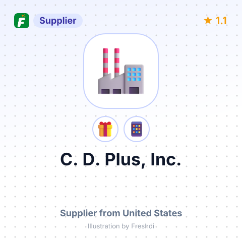 C. D. Plus, Inc. – summary card, no photo uploaded yet