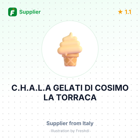 C.H.A.L.A GELATI DI COSIMO LA TORRACA – summary card, no photo uploaded yet