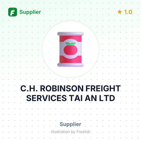 C.H. ROBINSON FREIGHT SERVICES TAI AN LTD – summary card, no photo uploaded yet