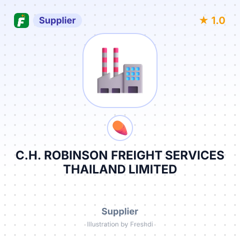 C.H. ROBINSON FREIGHT SERVICES THAILAND LIMITED – summary card, no photo uploaded yet