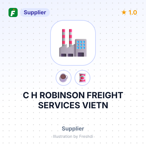 C H ROBINSON FREIGHT SERVICES VIETN – summary card, no photo uploaded yet