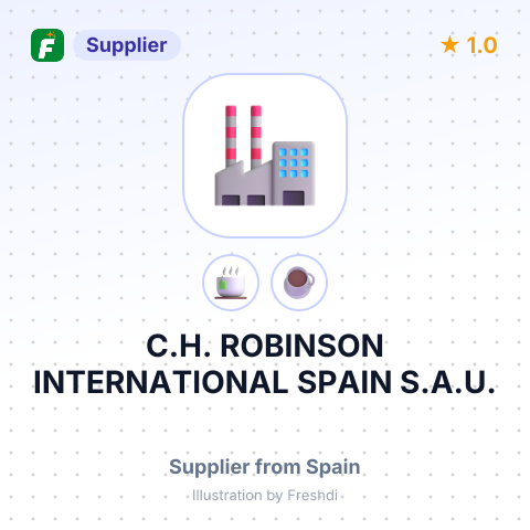 C.H. ROBINSON INTERNATIONAL SPAIN S.A.U. – summary card, no photo uploaded yet